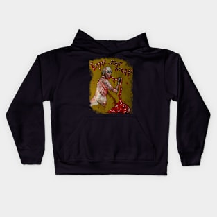 Enjoy your meal with zombies Kids Hoodie